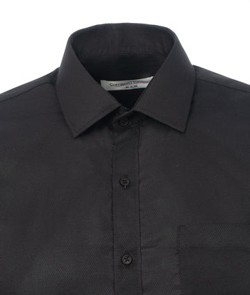 Camisa Solo Fondo Negro Textura Diagonal
