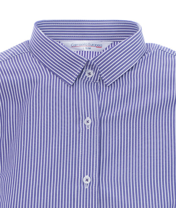 Camisa Lila Oscuro Raya