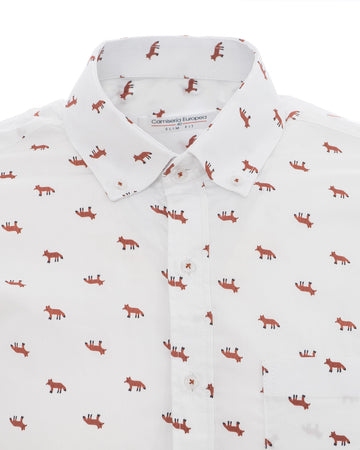 Camisa Blanca Zorros