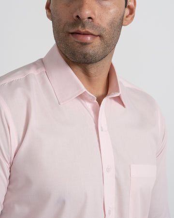 Camisa Mancorna Rosada