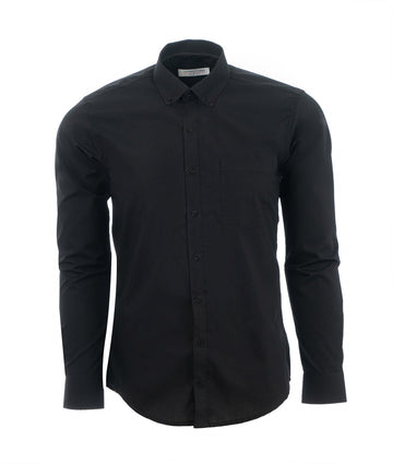 Camisa Dacrón Negra