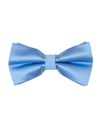 Corbatín Liso Azul Claro