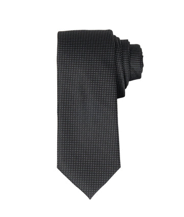 Corbata Negra Puntos Blancos