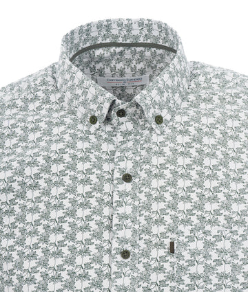 Camisa Print Hojas Verdes