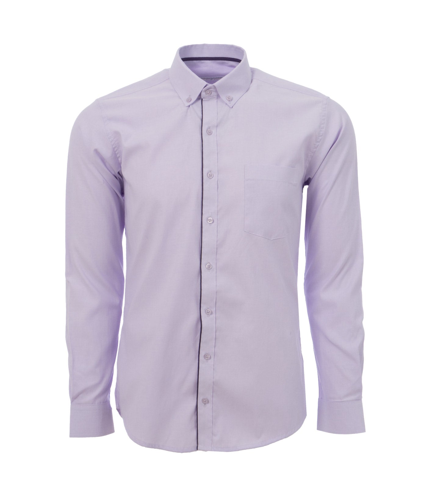 Camisa Oxford Lila Línea Morada