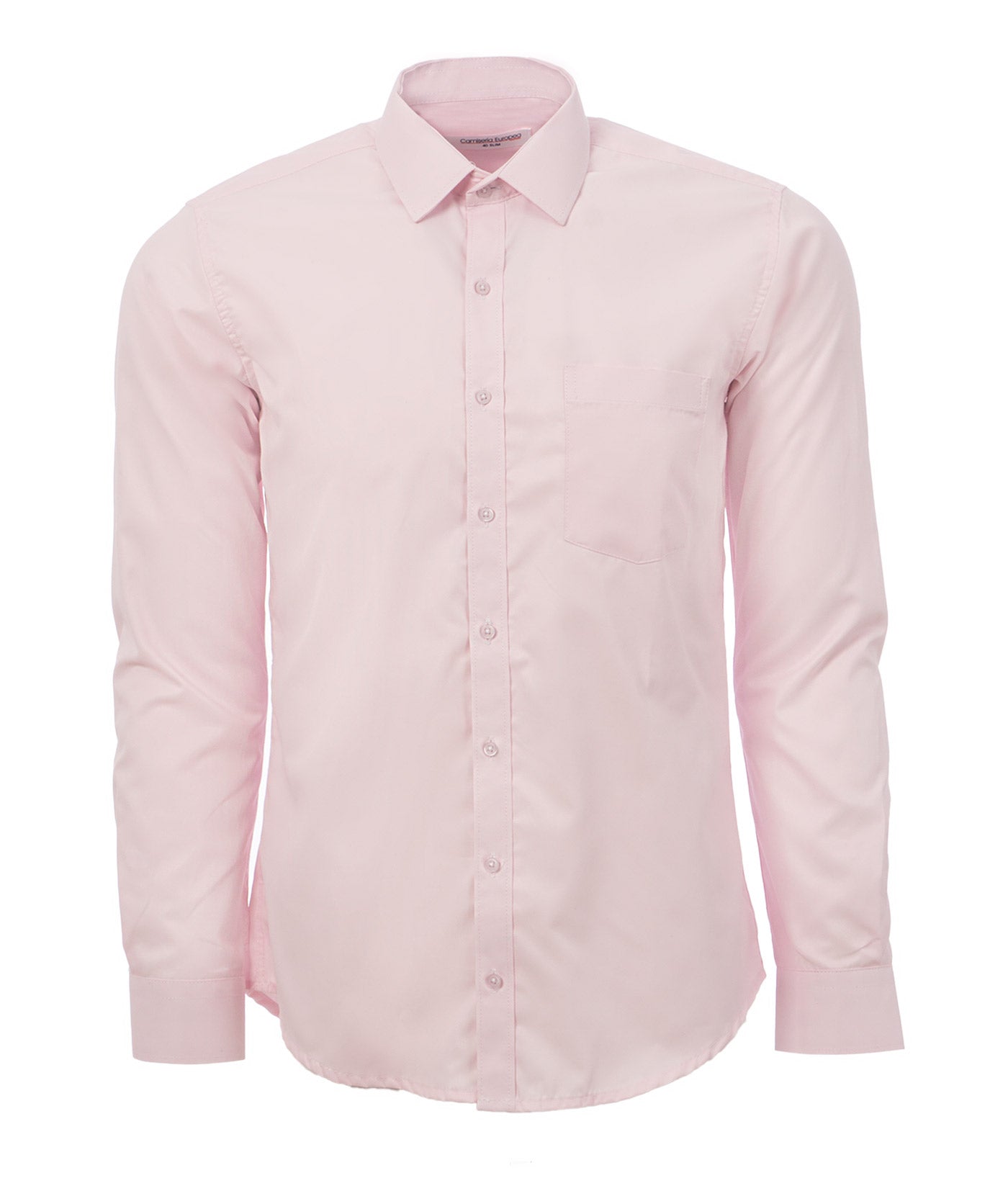 Camisa Solo Fondo Rosa Pastel
