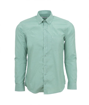 Camisa Textura Verde Menta