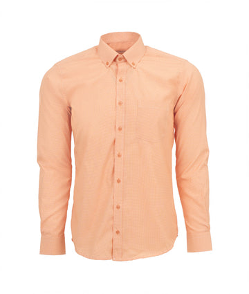 Camisa Textura Naranja Melón