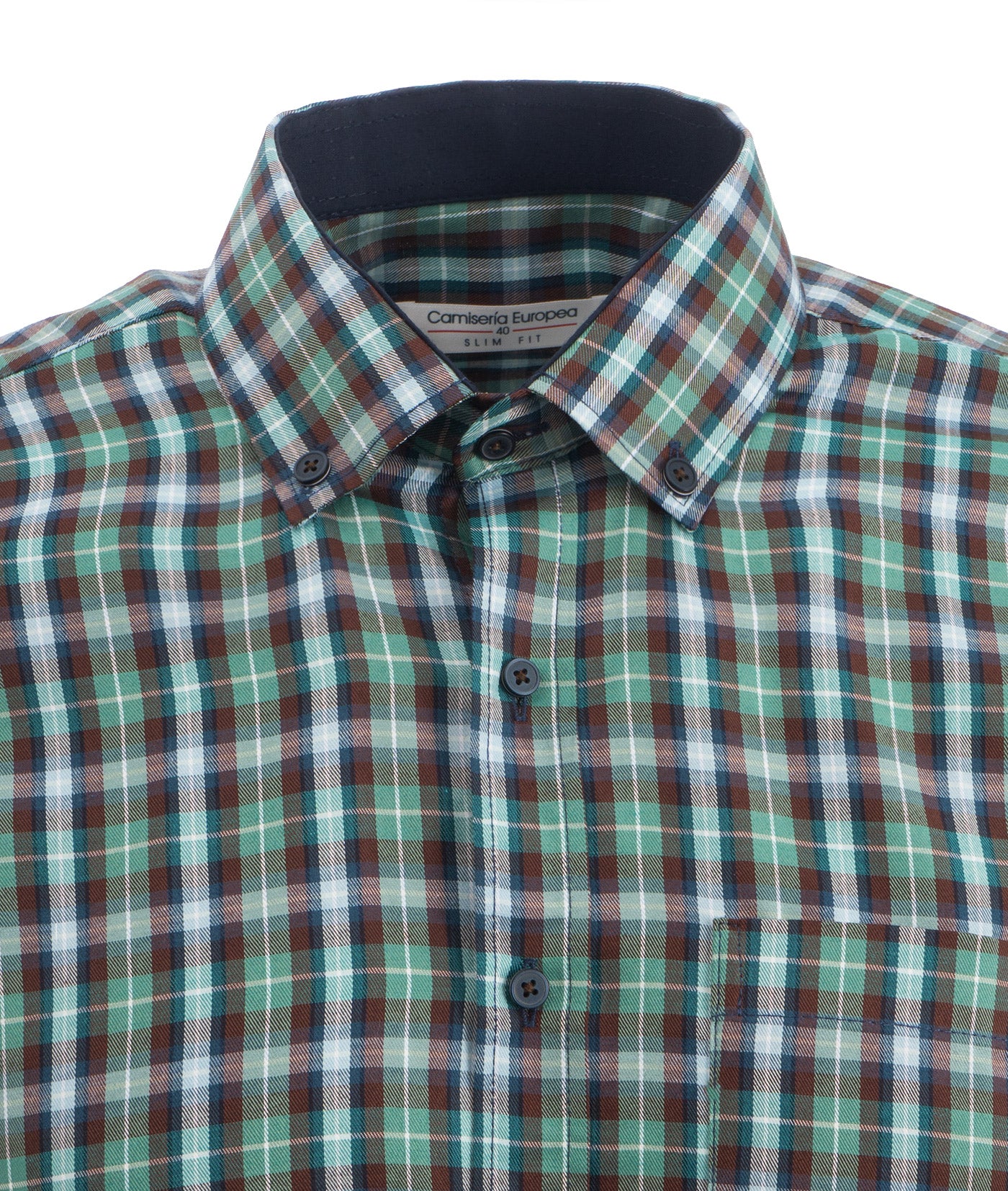 Camisa cuadros pequeños hotsell
