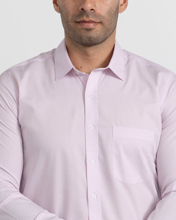 Camisa Mancorna Lila