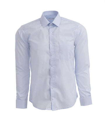 Camisa Mancorna Azul Claro