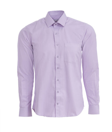 Camisa Formal Satín Lila
