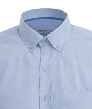 Camisa Oxford Azul clara