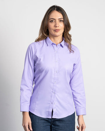 Camisa Dobby Lila