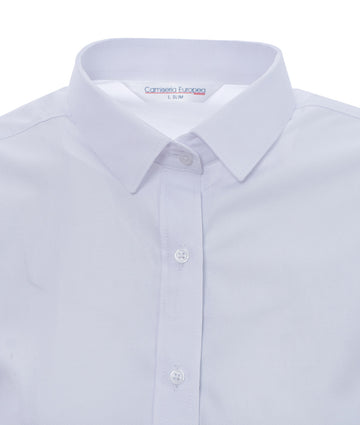 Camisa Dobby Blanca Zigzag