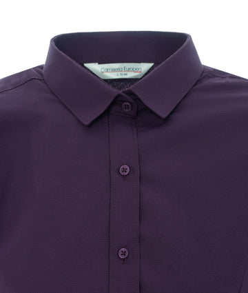 Camisa Dobby Color Uva