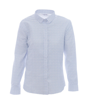 Camisa Mujer Blanca Estrella Azul