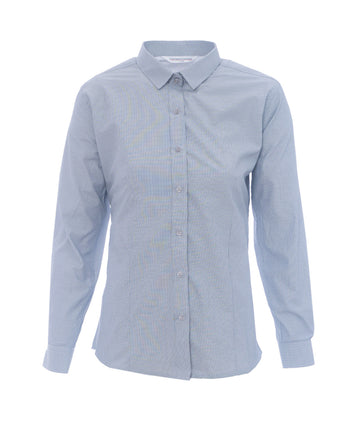Camisa Mujer Raya Gris