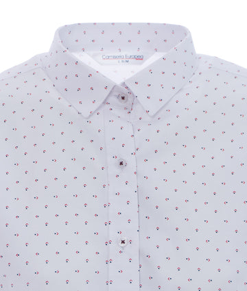 Camisa Mujer Print Punto Corazón