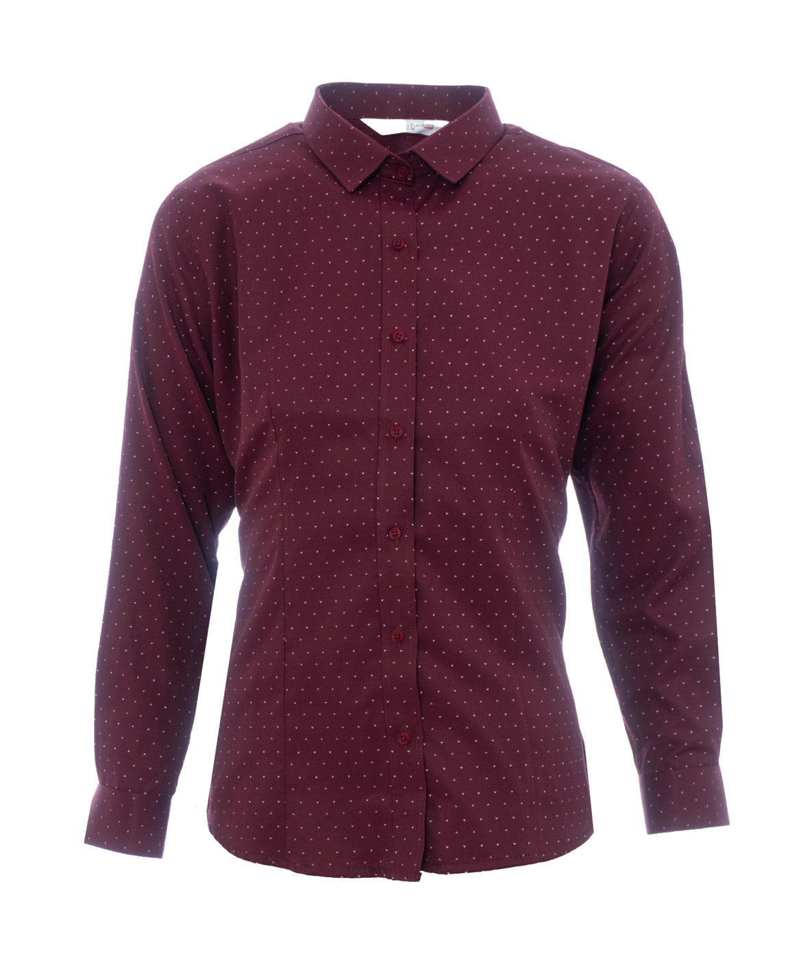 Camisa Vino Tinto Corazón