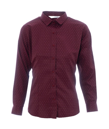 Camisa Vino Tinto Corazón