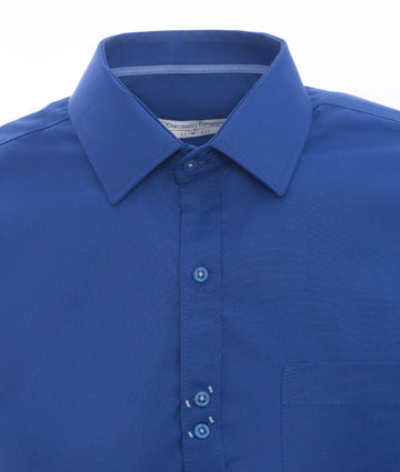 Camisa Solo Fondo Azul Rey