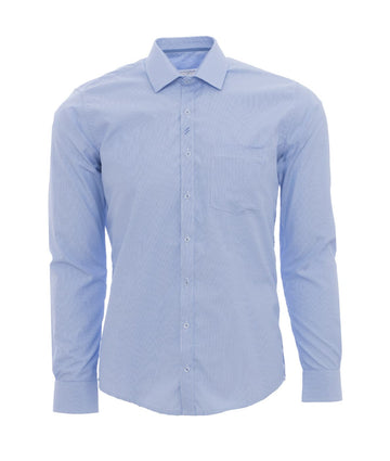 Camisa Textura Azul 1