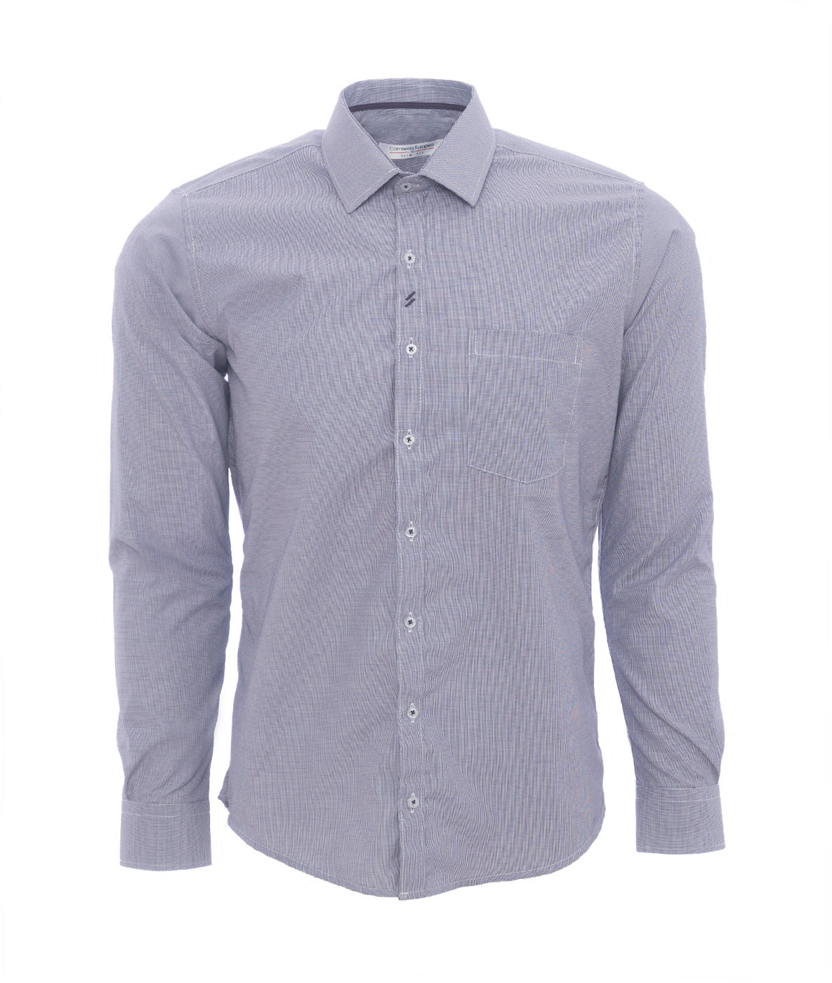 Camisa Textura Morada Oscura