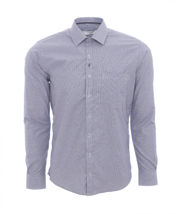 Camisa Textura Morada Oscura