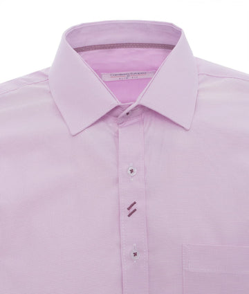 Camisa Textura Rosada Clara