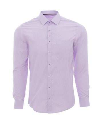 Camisa Textura Rosada Oscura
