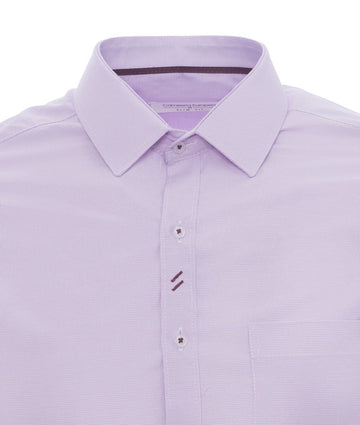 Camisa Textura Rosada Oscura