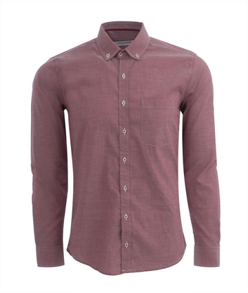 Camisa Algodón Solo Fondo Rojo