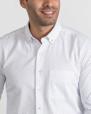 Camisa Print Puntos Azules