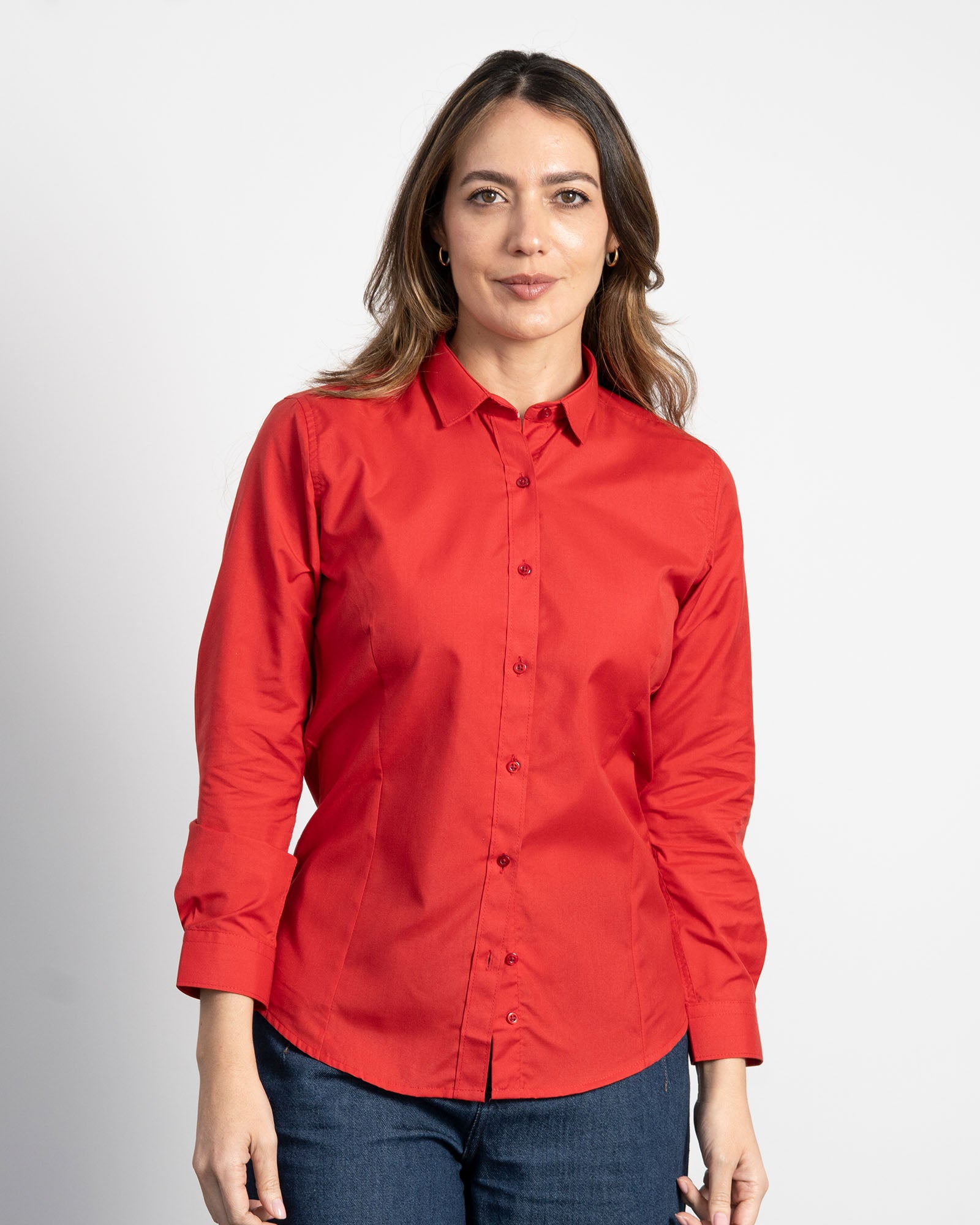 Camisa Roja Mujer