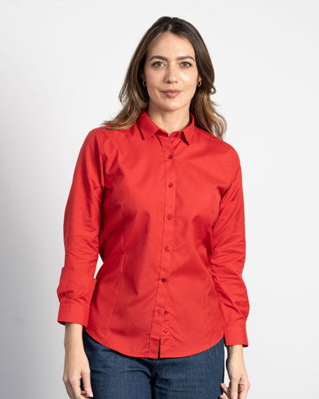 Camisa Roja Mujer