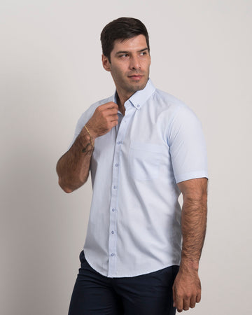 Camisa Azul Mil Rayas