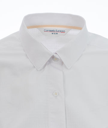 Camisa Blanca Rombos 2 Mujer