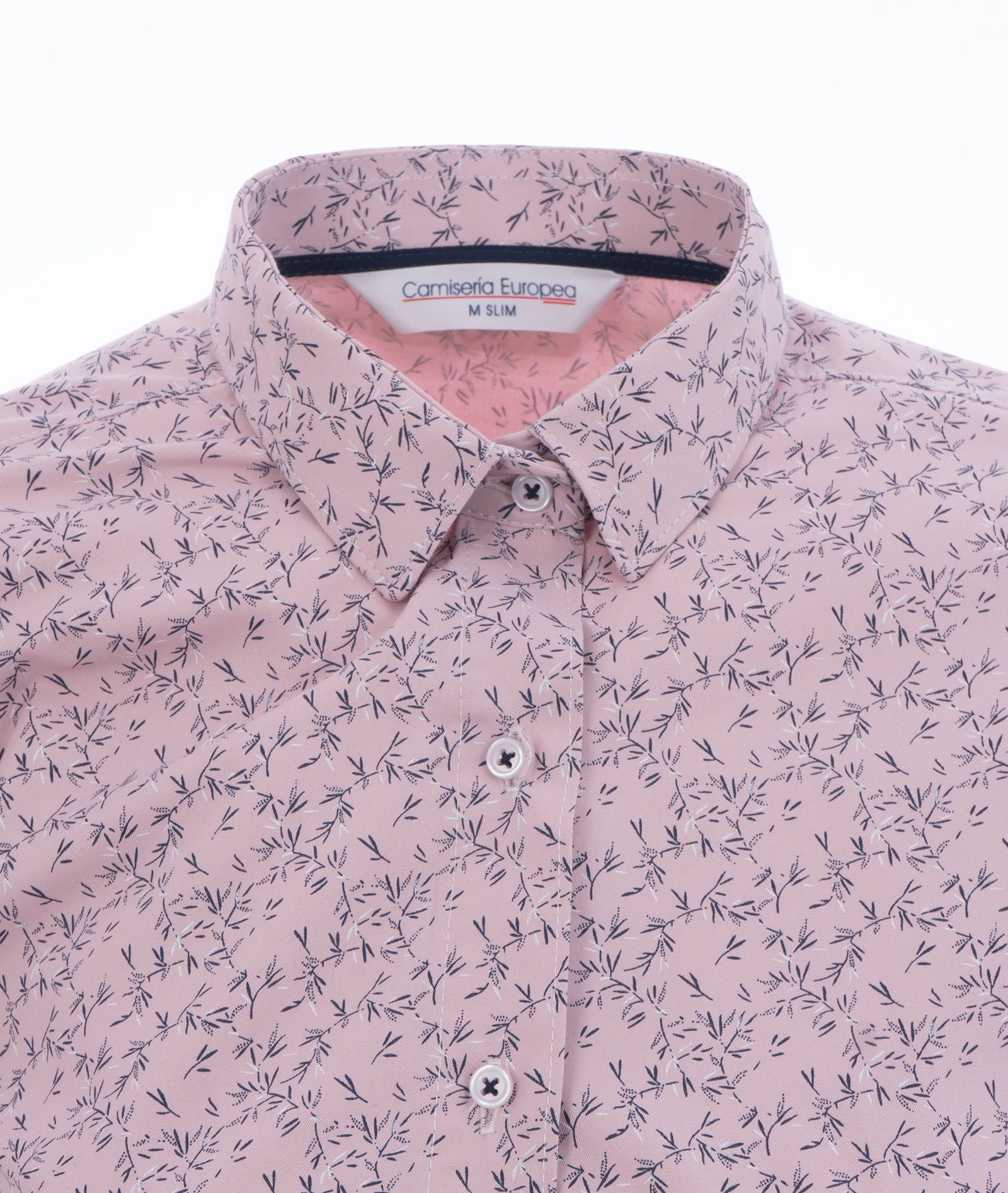 Camisa color store malva mujer