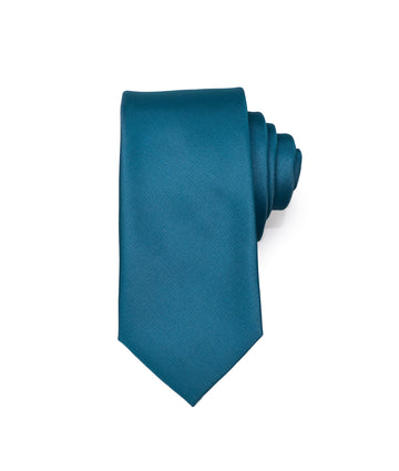 Corbata Azul Clara Básica con Textura