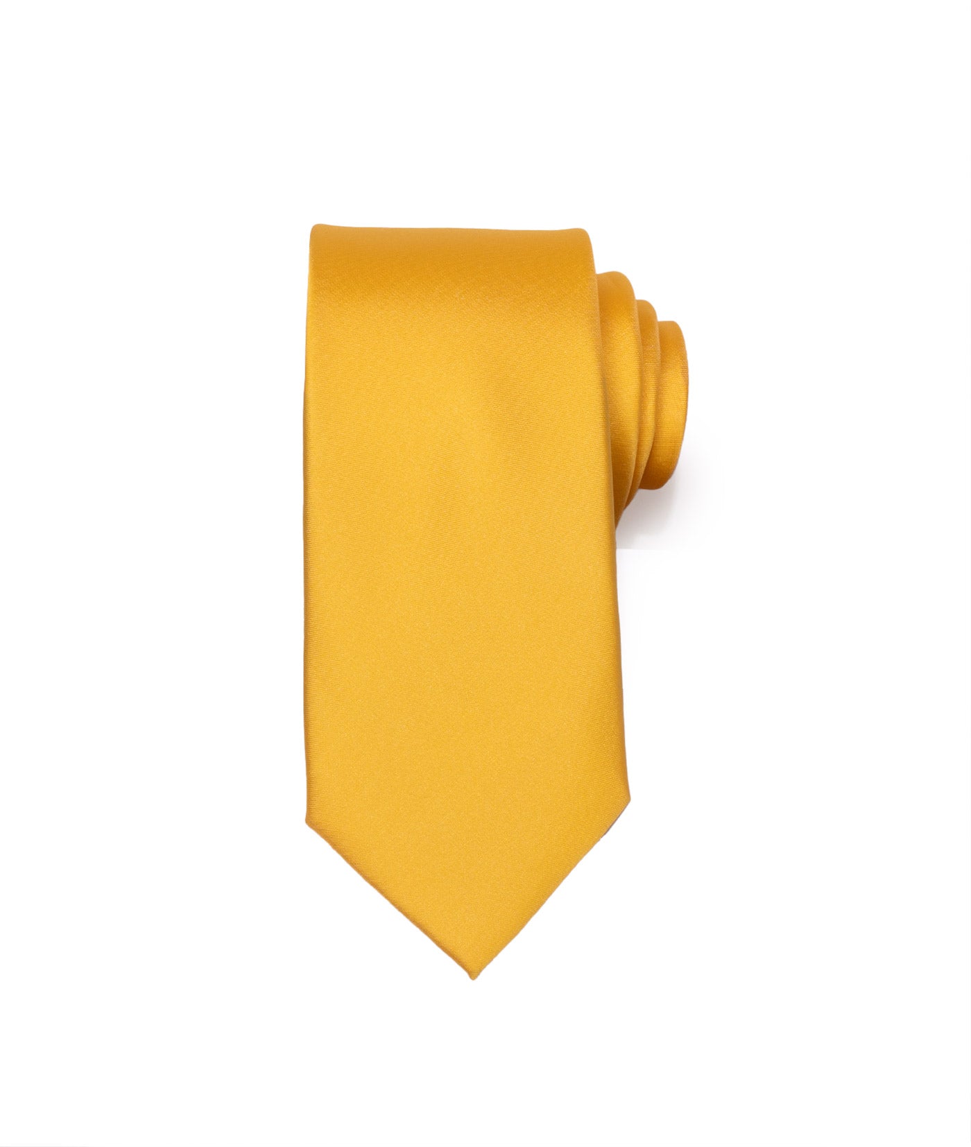 Corbata Amarilla Básica con Textura