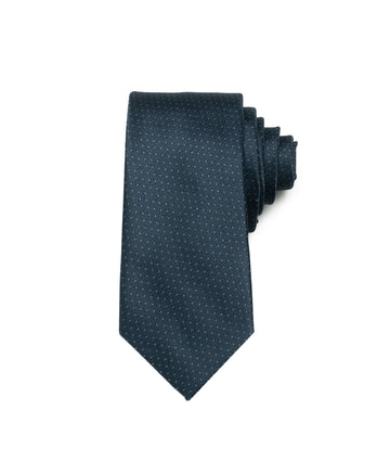 Corbata Azul Oscura Puntos