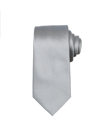 Corbata Gris Plata