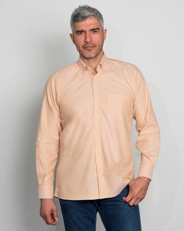 Camisa Oxford Durazno