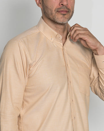 Camisa Oxford Durazno
