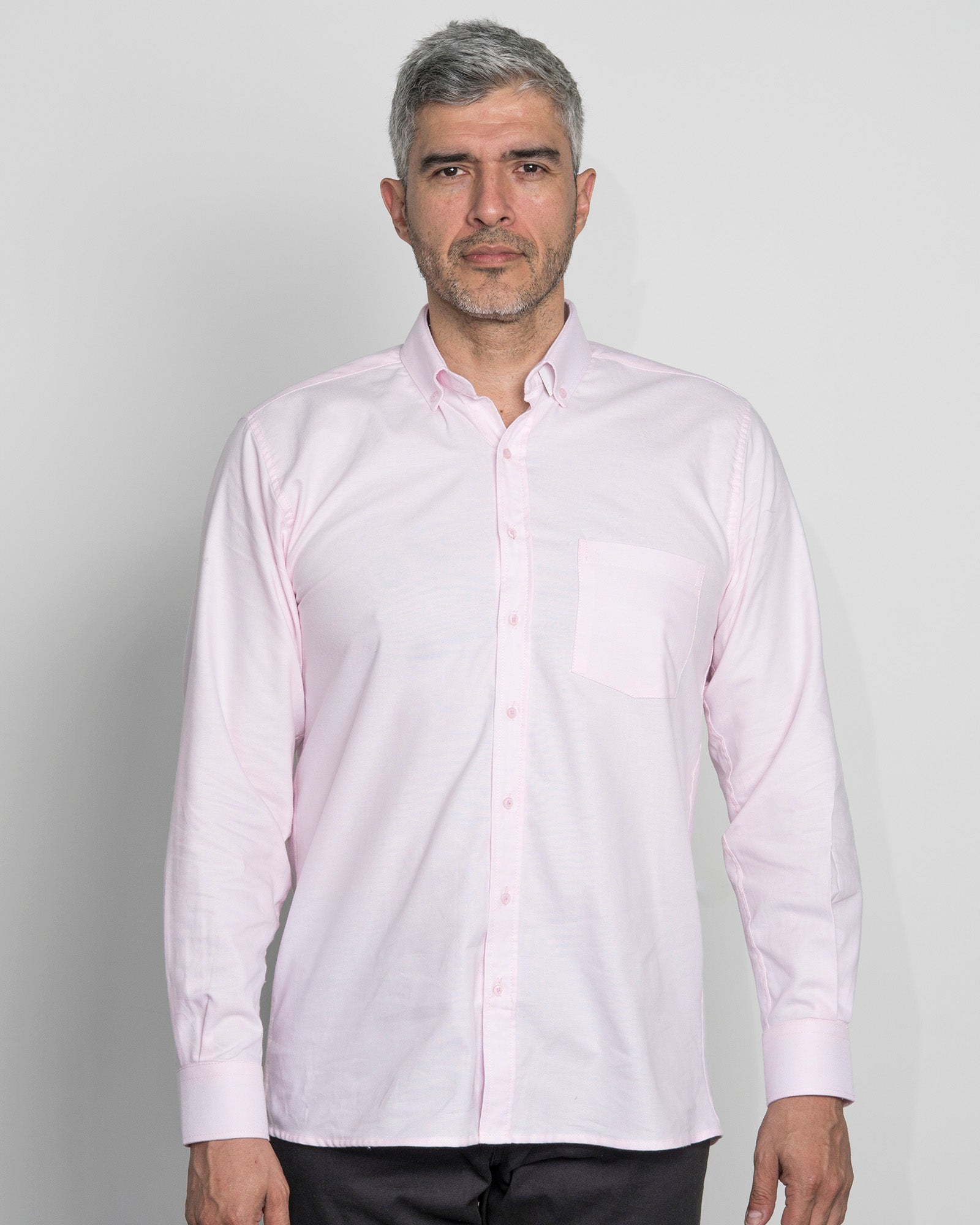Camisa Oxford Rosada