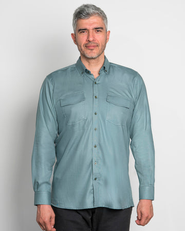 Camisa Drill Twill Verde