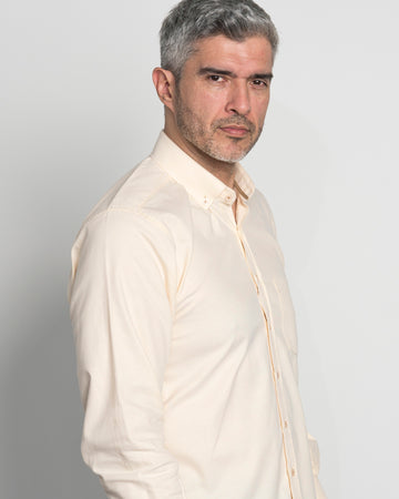 Camisa Oxford Amarilla