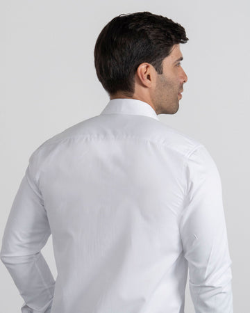 Camisa Mancorna Blanca