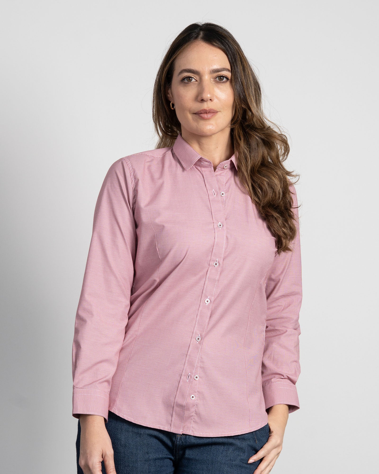 Camisa Mujer Vino